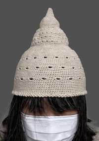 Eucyrtidiellumの帽子（ベージュ）